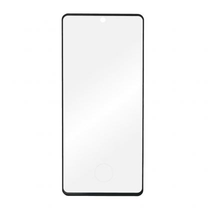 Prio 3D Glass Full Screen Curved Tempered Glass - калено стъклено защитно покритие за Samsung Galaxy A52 (черен-прозрачен)