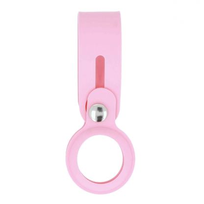 JC AirTag Silicone Loop - силиконова каишка за Apple AirTag (розов)