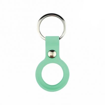 JC AirTag Silicone Keyring - силиконов ключодържател за Apple AirTag (светлозелен)