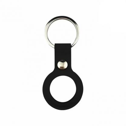 JC AirTag Silicone Keyring - силиконов ключодържател за Apple AirTag (черен)