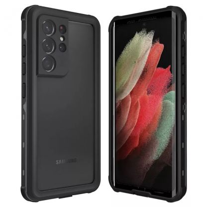Waterproof Heavy Duty Case - ударо и водоустойчив кейс за Samsung Galaxy S21 Ultra (черен)