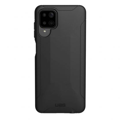 Urban Armor Gear Scout Case - удароустойчив хибриден кейс за Samsung Galaxy A12 (черен)