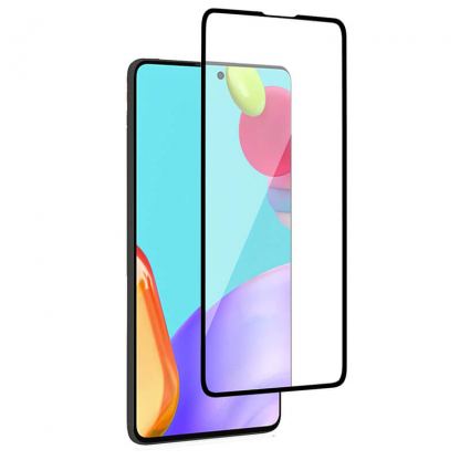 Smart Tempred Glass 3D - калено стъклено защитно покритие за дисплея на Samsung Galaxy A52 (черен)