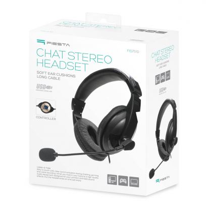 Fiesta Digital Headset with Microphone - USB слушалки с микрофон за PC и лаптопи