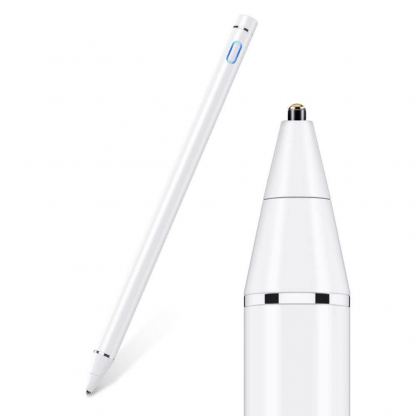 ESR Digital Stylus Pen (microUSB port) - универсална професионална писалка за iPad и мобилни устройства (бял)