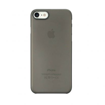Ozaki O!Coat 0.3 Jelly Case - тънък полипропиленов кейс (0.3 mm) за iPhone SE (2020), iPhone 8, iPhone 7 (черен)