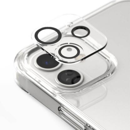 Ringke Camera Lens Glass - комплект 2 броя предпазни стъклени протектора за камерата на iPhone 12 (прозрачен)