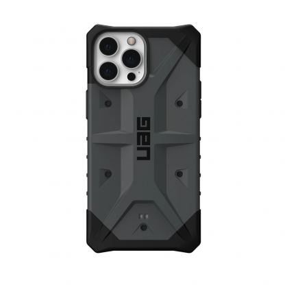 Urban Armor Gear Pathfinder Case - удароустойчив хибриден кейс за iPhone 13 Pro Max (сив)