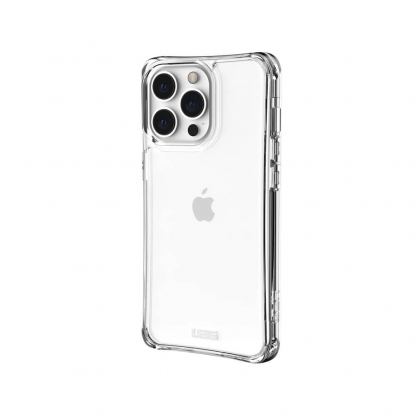 Urban Armor Gear Plyo Case - удароустойчив хибриден кейс за iPhone 13 Pro Max (прозрачен)