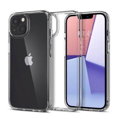 Spigen Ultra Hybrid Case - хибриден кейс с висока степен на защита за iPhone 13 mini (прозрачен)