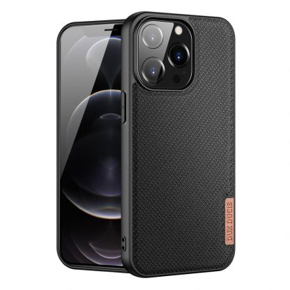 Dux Ducis Fino Series Case - хибриден удароустойчив кейс за iPhone 13 Pro (черен)