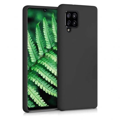 Soft Silicone Case - силиконов (TPU) калъф за Samsung Galaxy A22 5G (черен)