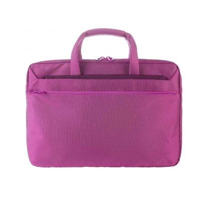 Tucano Work Out III Slim Bag - практична чанта с дръжки за MacBook Pro 13, MacBook Air 13 и лаптопи до 13 инча (розов)