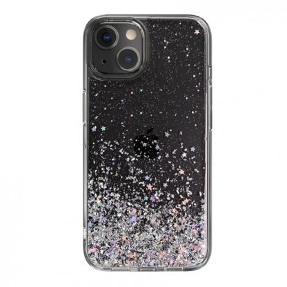 SwitchEasy Starfield Case - дизайнерски хибриден удароустойчив кейс за iPhone 13 (прозрачен) 