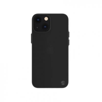 SwitchEasy 0.35 UltraSlim Case - тънък полипропиленов кейс 0.35 мм. за iPhone 13 mini (черен-прозрачен)