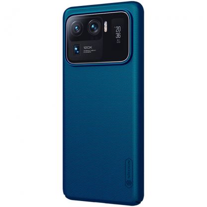 Nillkin Super Frosted Shield Case - поликарбонатов кейс за Xiaomi Mi 11 Ultra (син)