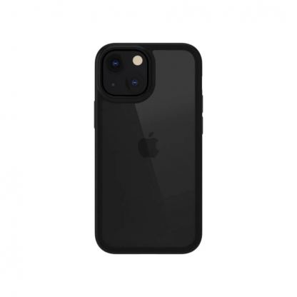 SwitchEasy AERO Plus Case - хибриден удароустойчив кейс за iPhone 13 mini (черен-прозрачен)