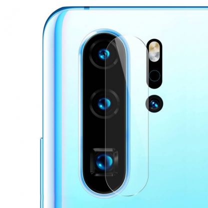 Premium Full Camera Glass - предпазен стъклен протектор за камерата на Huawei P30 Pro (прозрачен)