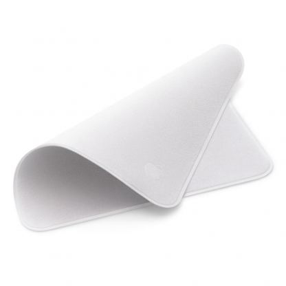 Apple Polishing Cloth - оригинална микрофибърна кърпичка за почистване на дисплеи (бял)