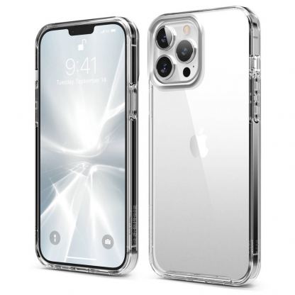 Elago Hybrid Case - хибриден удароустойчив кейс за iPhone 13 Pro Max (прозрачен)