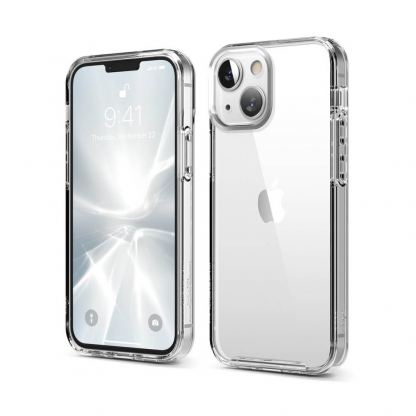 Elago Hybrid Case - хибриден удароустойчив кейс за iPhone 13 mini (прозрачен)