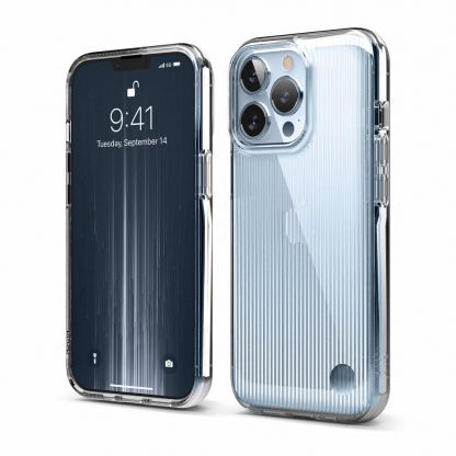 Elago Urban Clear Case - удароустойчив силиконов (TPU) калъф за iPhone 13 Pro (прозрачен)
