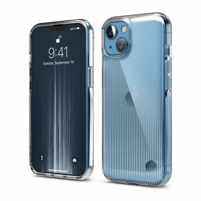 Elago Urban Clear Case - удароустойчив силиконов (TPU) калъф за iPhone 13 (прозрачен)