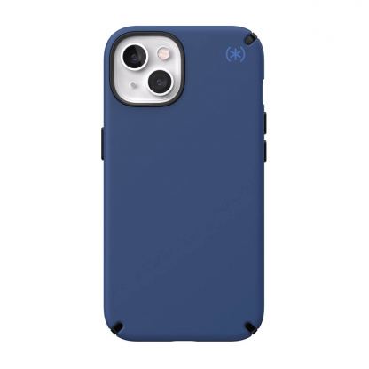 Speck Presidio 2 Pro Case - удароустойчив хибриден кейс за iPhone 13 (тъмносин)