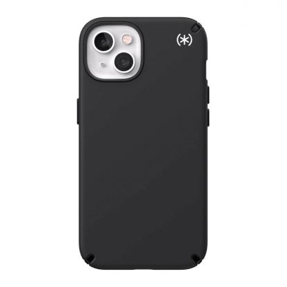 Speck Presidio 2 Pro Case - удароустойчив хибриден кейс за iPhone 13 (черен)