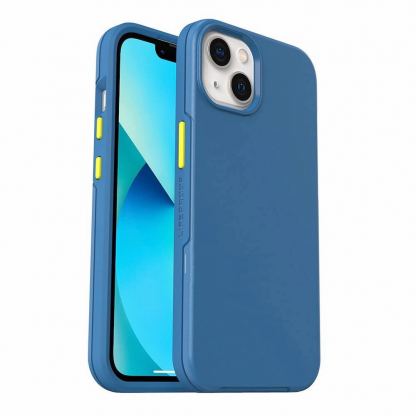 Lifeproof See Case with MagSafe - хибриден удароустойчив кейс с вграден магнитен конектор (MagSafe) за iPhone 13 (син)