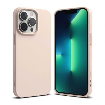Ringke Air S Case - силиконов (TPU) калъф за iPhone 13 Pro Max (розов)