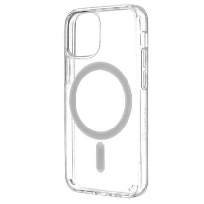 Tactical MagForce Case - хибриден удароустойчив кейс с MagSafe за iPhone 13 Pro Max (прозрачен)