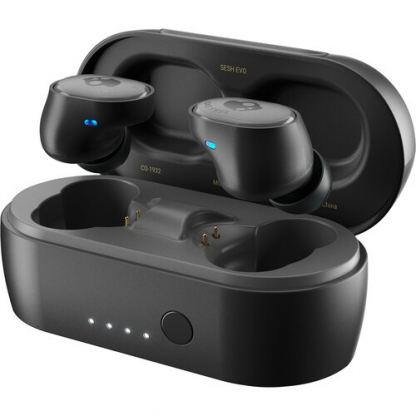 Skullcandy Sesh Evo True Wireless In-Ear Headphones - безжични Bluetooth слушалки (черен) 