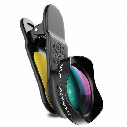 Black Eye PRO Cinema Wide Angle Lens G4 - универсална широкоъгълна леща с щипка за смартфони и таблети
