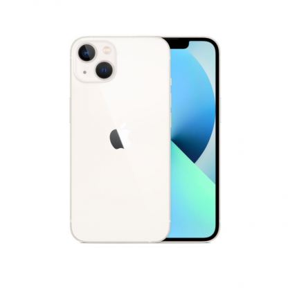 Apple iPhone 13 Backcover Full Assembly - оригинален резервен заден капак заедно с Lightning порт, безжично зареждане и бутони (бял)