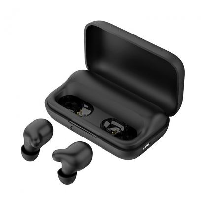 Xiaomi Haylou T15 Wireless Earbuds - безжични блутут слушалки с кейс за мобилни устройства (черен)