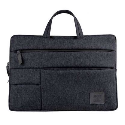 Uniq Cavalier Laptop Bag 15 - елегантна чанта за MacBook Pro 15 и лаптопи до 15 инча (черен)