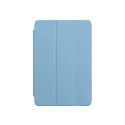 Apple Smart Cover - оригинално полиуретаново покритие за iPad mini 5 (2019), iPad mini 4 (светлосин)