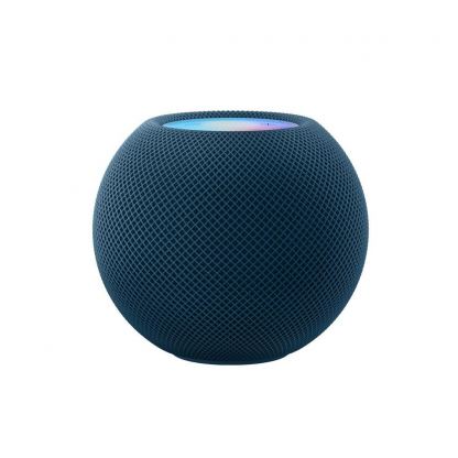 Apple HomePod Mini - уникална безжична мини аудио система за мобилни устройства (син)