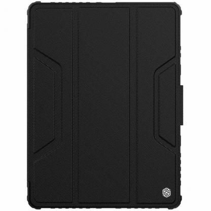 Nillkin Bumper PRO Protective Stand Case - удароустойчив хибриден кейс за iPad 9 (2021), iPad 8 (2020), iPad 7 (2019) (черен)