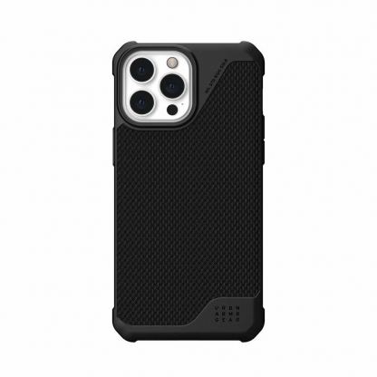 Urban Armor Gear Metropolis LT Kevlar Case - удароустойчив хибриден кейс за iPhone 13 Pro Max (черен)