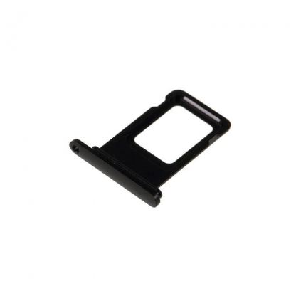 Apple iPhone Sim Tray - оригинална резервна поставка за сим картата на iPhone XR (черен)