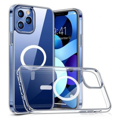 Joyroom Michael Series MagSafe Case - хибриден кейс с висока степен на защита с MagSafe за iPhone 12, iPhone 12 Pro (прозрачен) 