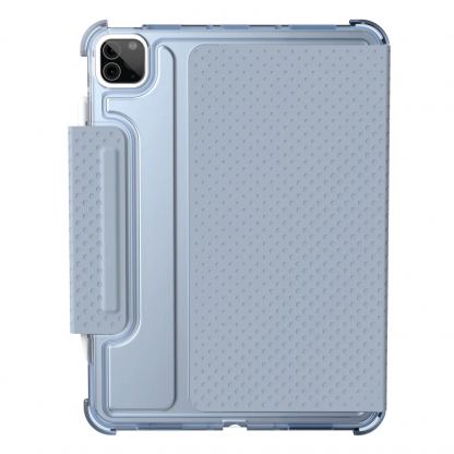 Urban Armor Gear U Lucent Case - удароустойчив хибриден кейс от най-висок клас за iPad Air 5 (2022), iPad Air 4 (2020), iPad Pro 11 (2020), iPad Pro 11 (2018) (син-прозрачен)