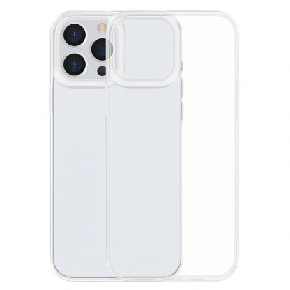 Baseus Simple Case - силиконов (TPU) калъф за iPhone 13 Pro (прозрачен)