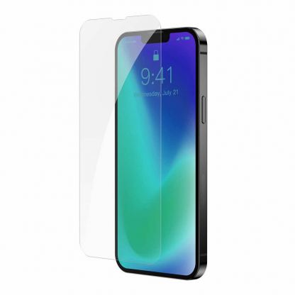 Baseus Full Screen Porcelain Tempered Glass (SGBL030102) - стъклено защитно покритие за целия дисплей на iPhone 13, iPhone 13 Pro (прозрачен) (2 броя)