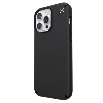 Speck Presidio 2 Pro Case - удароустойчив хибриден кейс за iPhone 13 Pro Max, iPhone 12 Pro Max (черен)