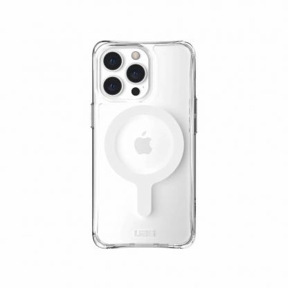 Urban Armor Gear Plyo Case With MagSafe - удароустойчив хибриден кейс с MagSafe за iPhone 13 Pro (прозрачен)