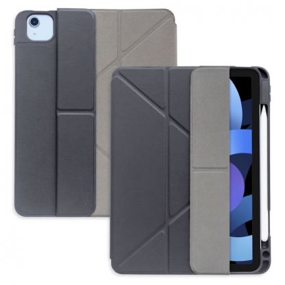 Torrii Torrio Plus Case - кожен кейс и поставка с отделение за Apple Pencil за Apple Pencil за iPad Air 4 (2020), iPad Pro 11 M1 (2021), iPad Pro 11 (2020), iPad Pro 11 (2018) (черен)