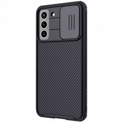 Nillkin CamShield Pro Case - хибриден удароустойчив кейс за Samsung Galaxy S21 FE 5G (черен)